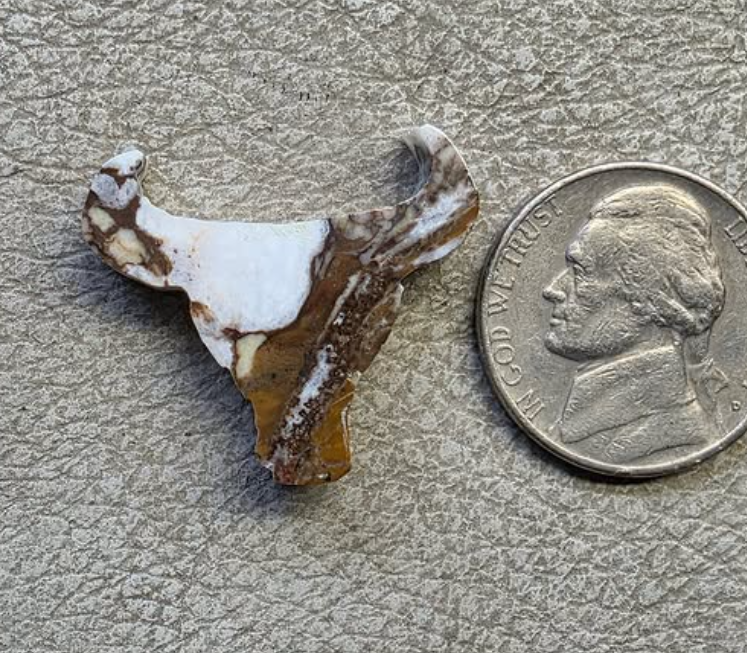 Wild Horse Stone Steer Head $25 - 050326-37