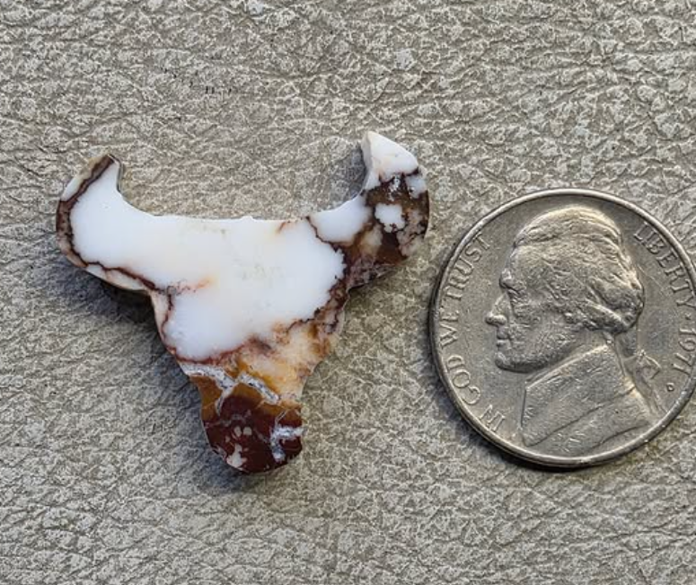 Wild Horse Stone Steer Head $25 - 050326-39